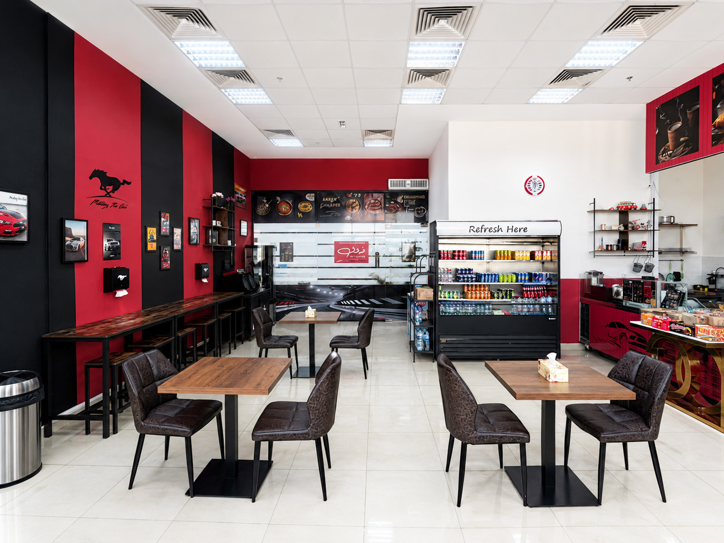 Cafe interior